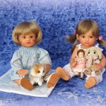 Гретхен и Китти. Коллекционные виниловые куклы немецкого мастера Gabriele Müller