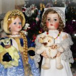 Новогодняя история. Антикварные куклы
