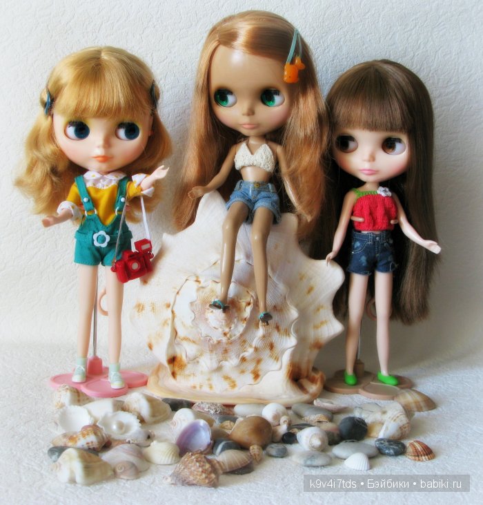 С мечтой о море. Куклы Blythe