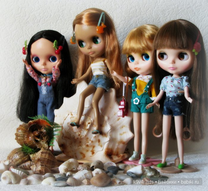С мечтой о море. Куклы Blythe