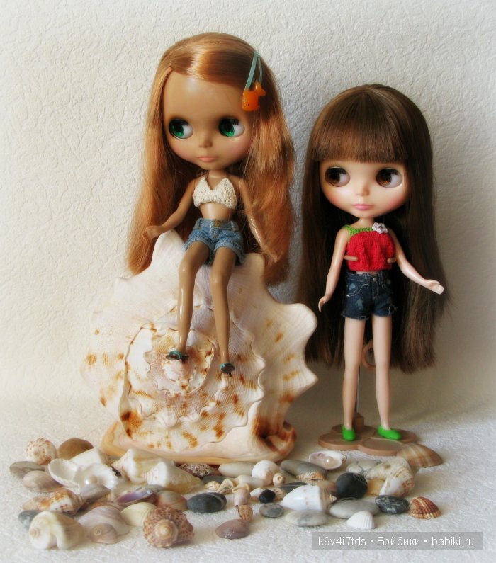 С мечтой о море. Куклы Blythe