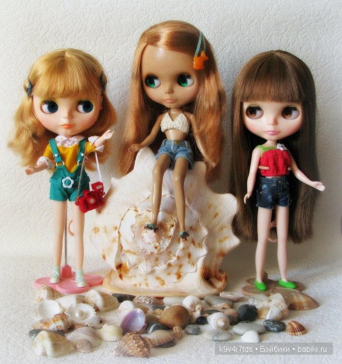 С мечтой о море. Куклы Blythe
