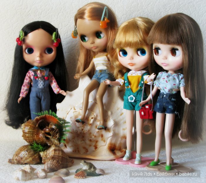 С мечтой о море. Куклы Blythe