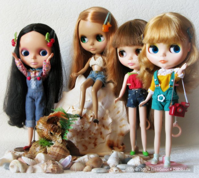 С мечтой о море. Куклы Blythe
