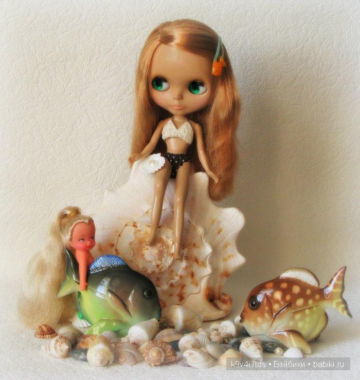 С мечтой о море. Куклы Blythe