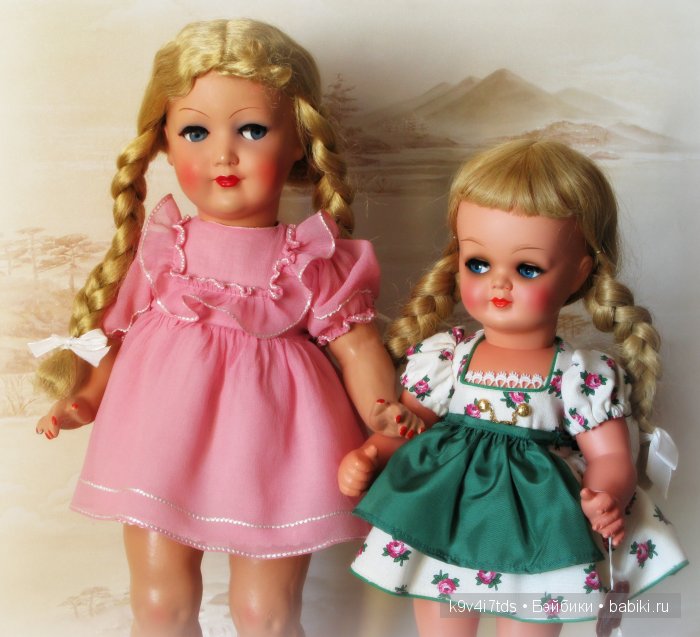 Флиртушки-подружки! Wernicke Nicaput German doll, Schildkrot (Schildkröt, Шильдкрет) dolls (фото 3)