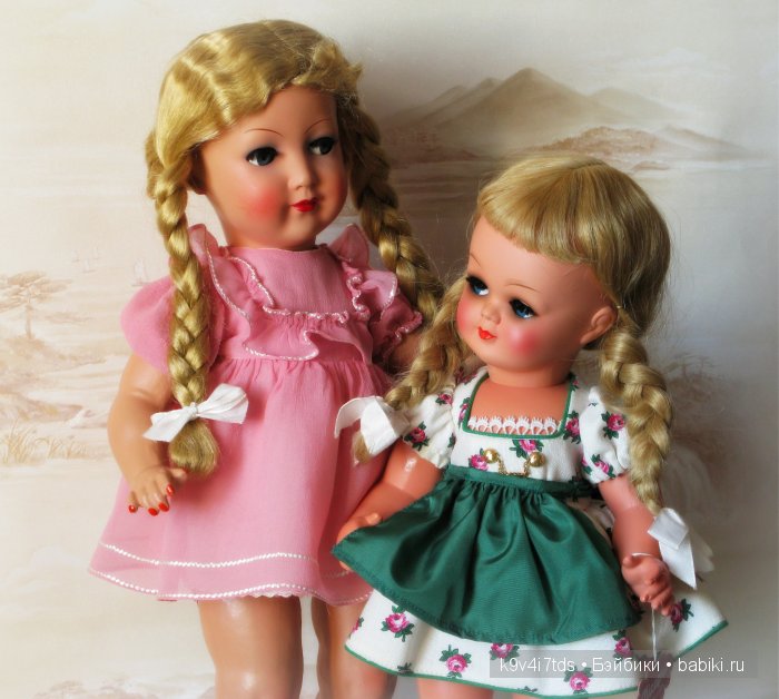 Флиртушки-подружки! Wernicke Nicaput German doll, Schildkrot (Schildkröt, Шильдкрет) dolls (фото 2)