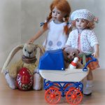 Весенне-Пасхальная фотосессия. Кукла автора Helen Kish, коллекционные куклы Heidi Plusczok, кукла фирмы Boneka