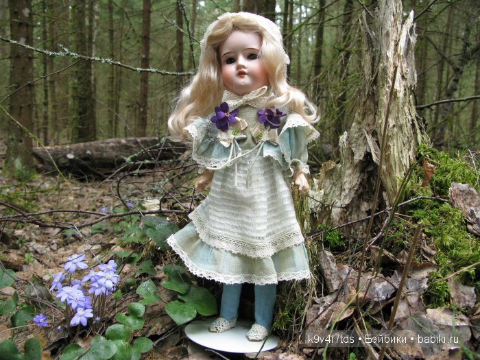 антикварная кукла