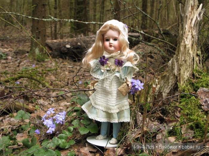 антикварная кукла