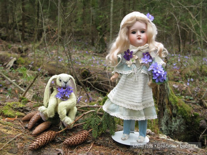 антикварная кукла