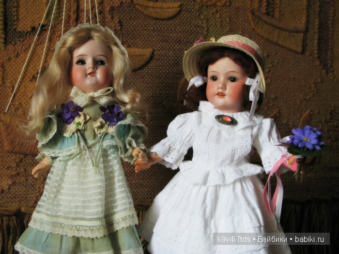 антикварная кукла