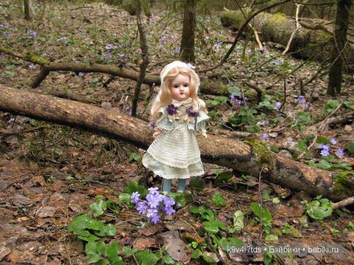 антикварная кукла