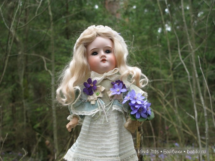 антикварная кукла