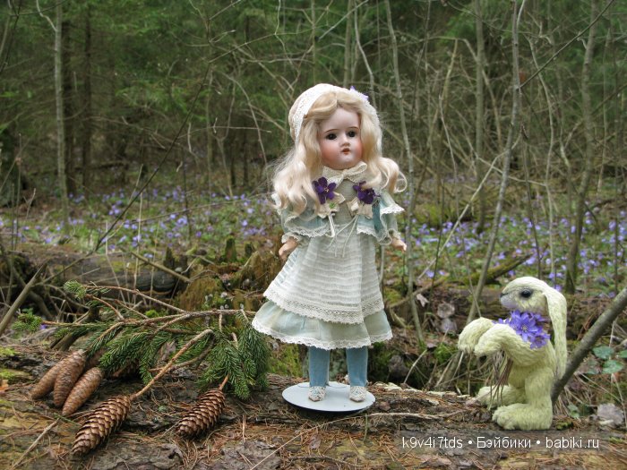 антикварная кукла