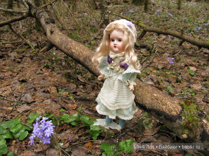 антикварная кукла