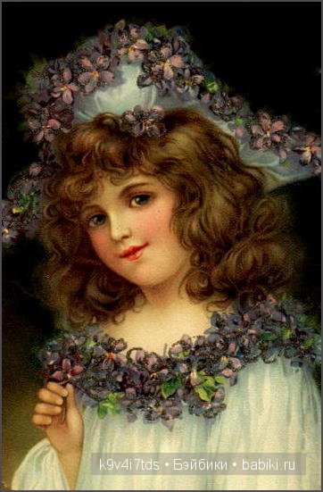 Виолетта - нежный цветок. Антикварная кукла от Nikolaus Oberender (фото 5)