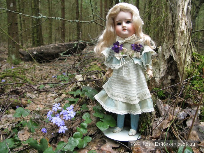 антикварная кукла