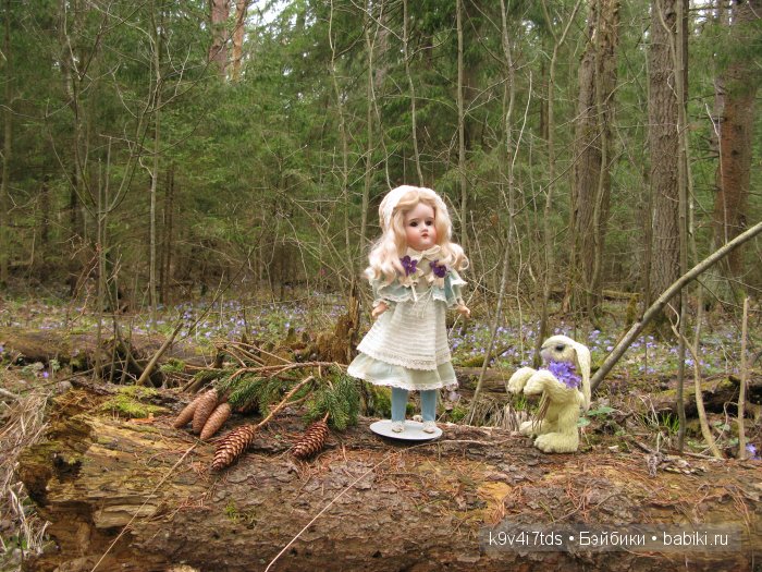 антикварная кукла