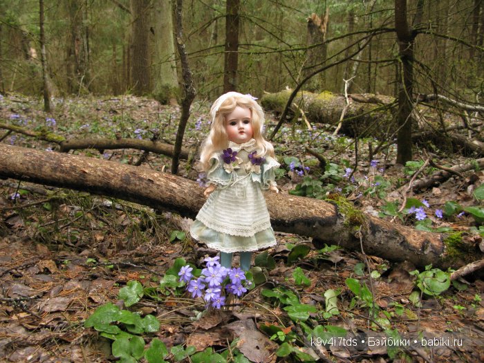 антикварная кукла