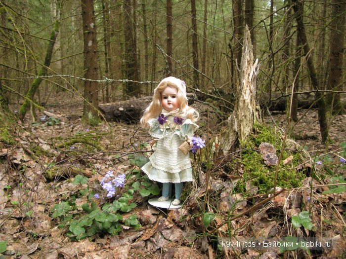 антикварная кукла