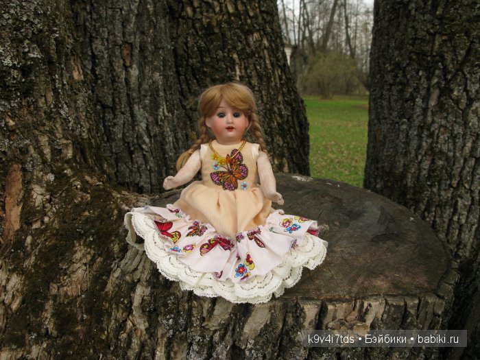 Лулу - маленькая чаровница. Антикварная кукла от Armand Marseille