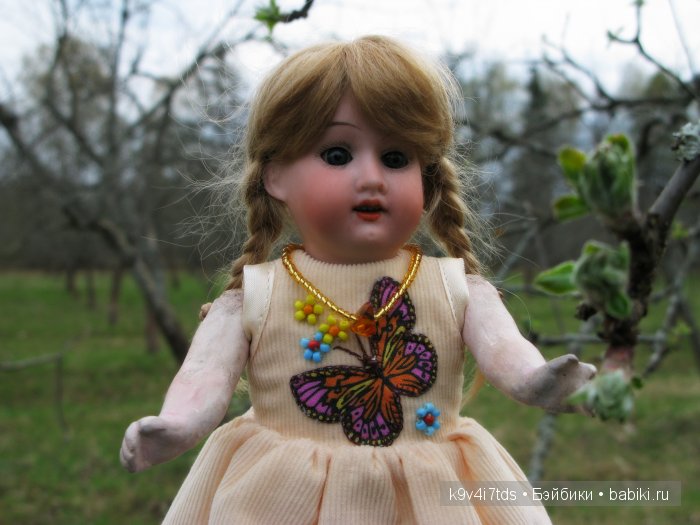 Лулу - маленькая чаровница. Антикварная кукла от Armand Marseille