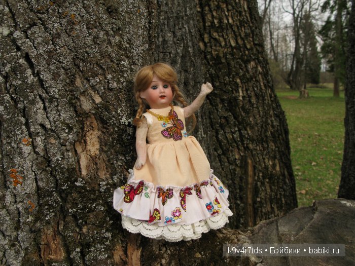 Лулу - маленькая чаровница. Антикварная кукла от Armand Marseille