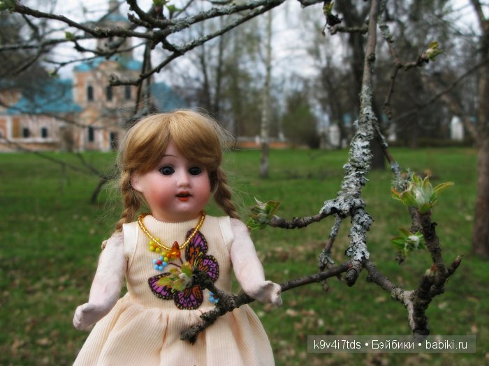 Лулу - маленькая чаровница. Антикварная кукла от Armand Marseille