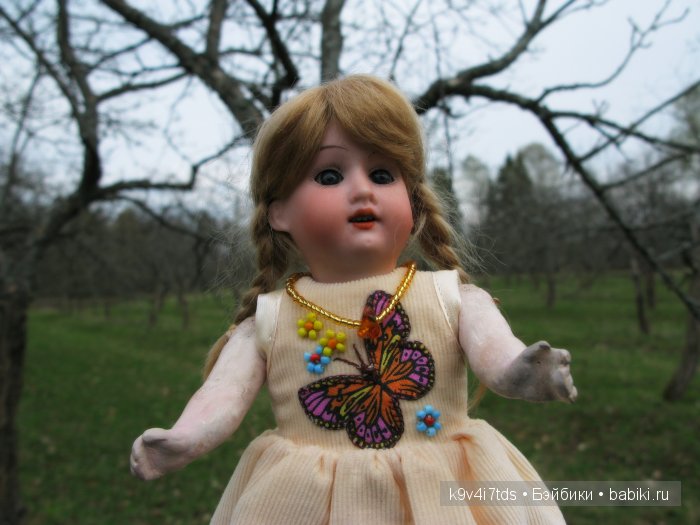 Лулу - маленькая чаровница. Антикварная кукла от Armand Marseille