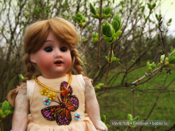 Лулу - маленькая чаровница. Антикварная кукла от Armand Marseille