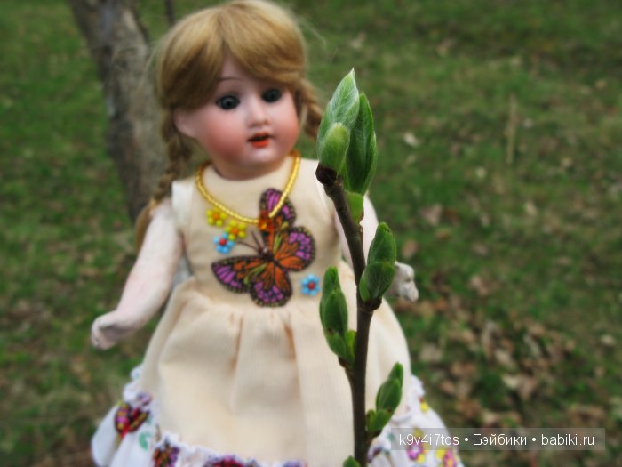 Лулу - маленькая чаровница. Антикварная кукла от Armand Marseille