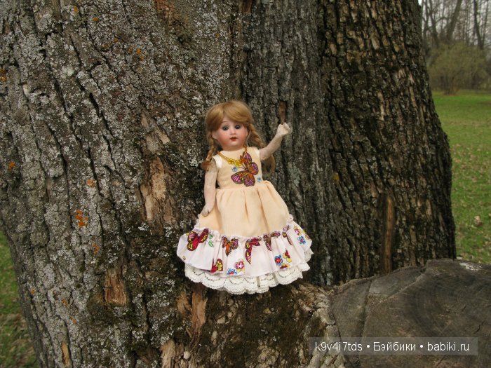 Лулу - маленькая чаровница. Антикварная кукла от Armand Marseille