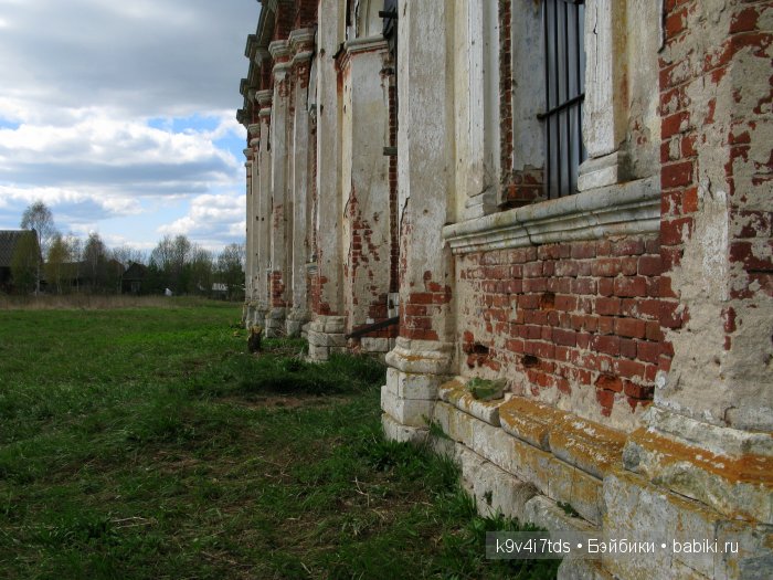 Свет разрушенного храма. Троицкая церковь, село Заборовье, Калининский район Тверской области
