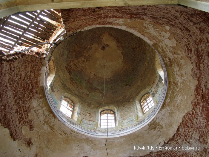 Свет разрушенного храма. Троицкая церковь, село Заборовье, Калининский район Тверской области