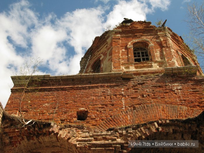 Свет разрушенного храма. Троицкая церковь, село Заборовье, Калининский район Тверской области