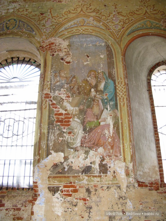 Свет разрушенного храма. Троицкая церковь, село Заборовье, Калининский район Тверской области