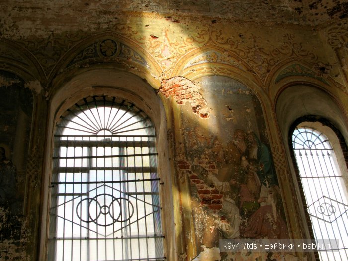 Свет разрушенного храма. Троицкая церковь, село Заборовье, Калининский район Тверской области