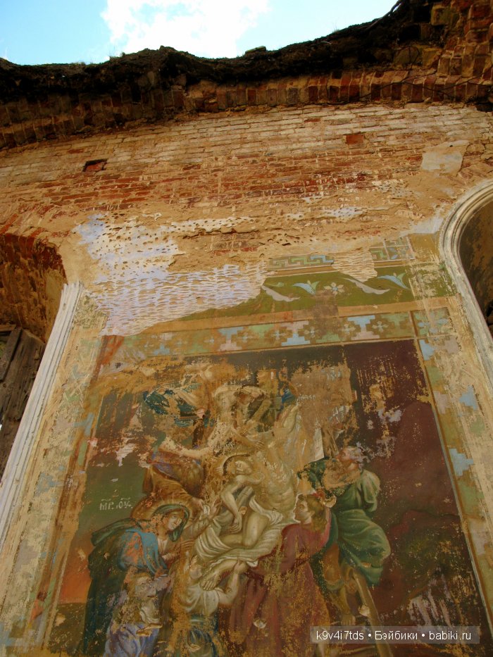 Свет разрушенного храма. Троицкая церковь, село Заборовье, Калининский район Тверской области