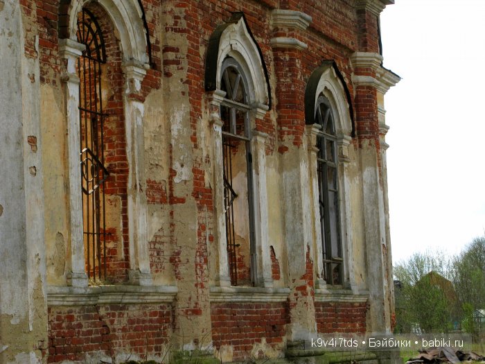 Свет разрушенного храма. Троицкая церковь, село Заборовье, Калининский район Тверской области