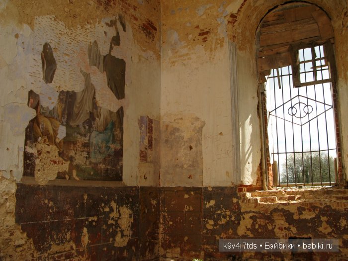 Свет разрушенного храма. Троицкая церковь, село Заборовье, Калининский район Тверской области