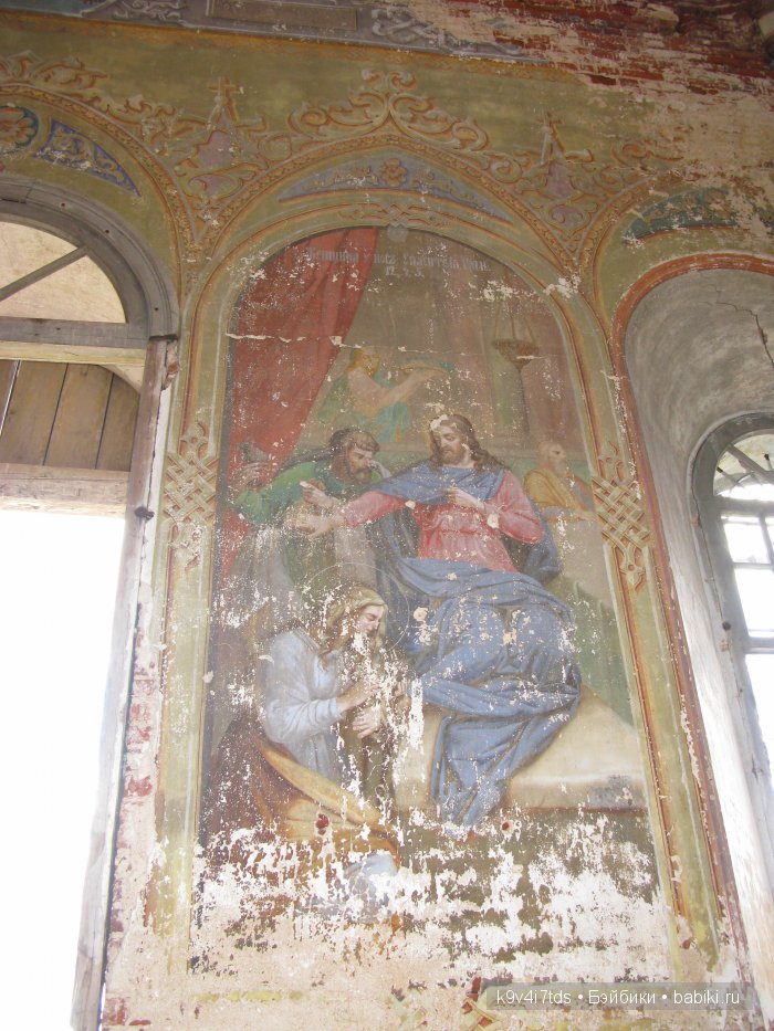 Свет разрушенного храма. Троицкая церковь, село Заборовье, Калининский район Тверской области