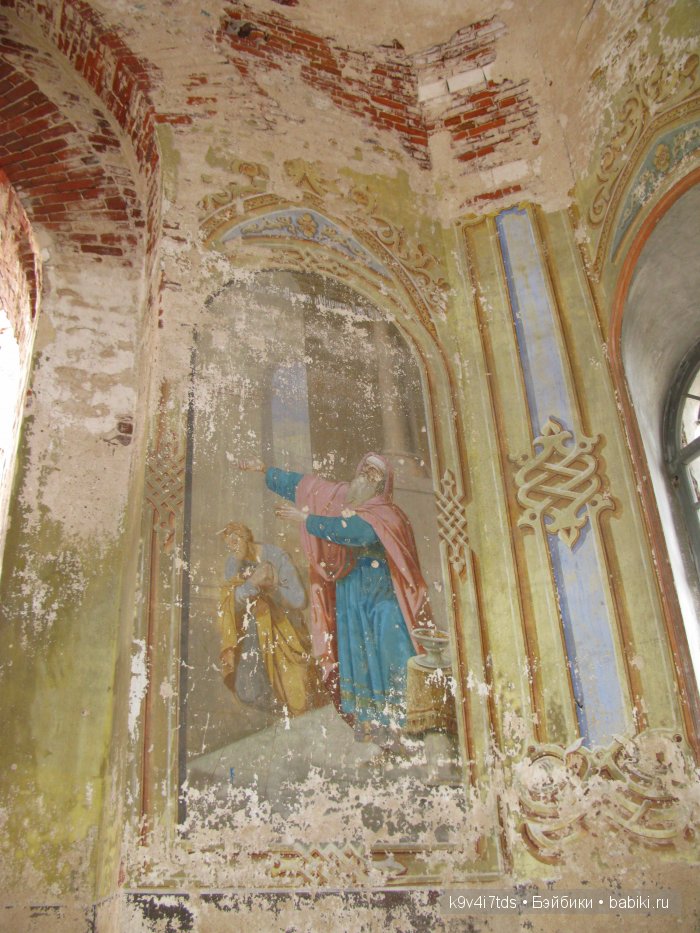 Свет разрушенного храма. Троицкая церковь, село Заборовье, Калининский район Тверской области