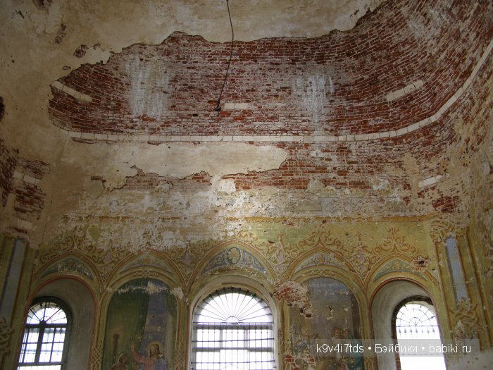 Свет разрушенного храма. Троицкая церковь, село Заборовье, Калининский район Тверской области