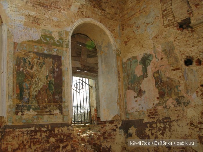 Свет разрушенного храма. Троицкая церковь, село Заборовье, Калининский район Тверской области