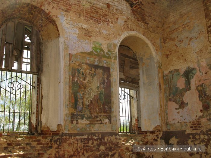 Свет разрушенного храма. Троицкая церковь, село Заборовье, Калининский район Тверской области