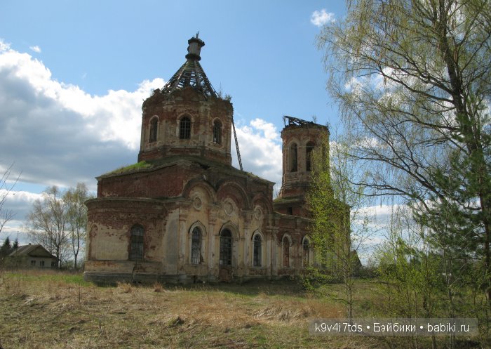 Свет разрушенного храма. Троицкая церковь, село Заборовье, Калининский район Тверской области (фото 7)