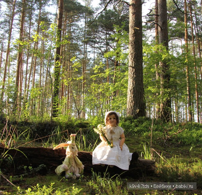 антикварная кукла