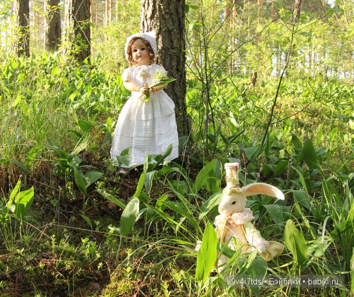 антикварная кукла
