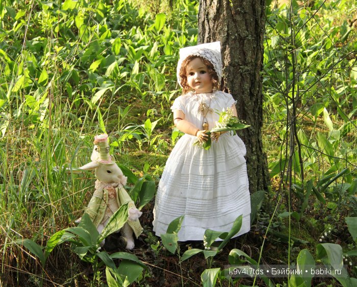 антикварная кукла
